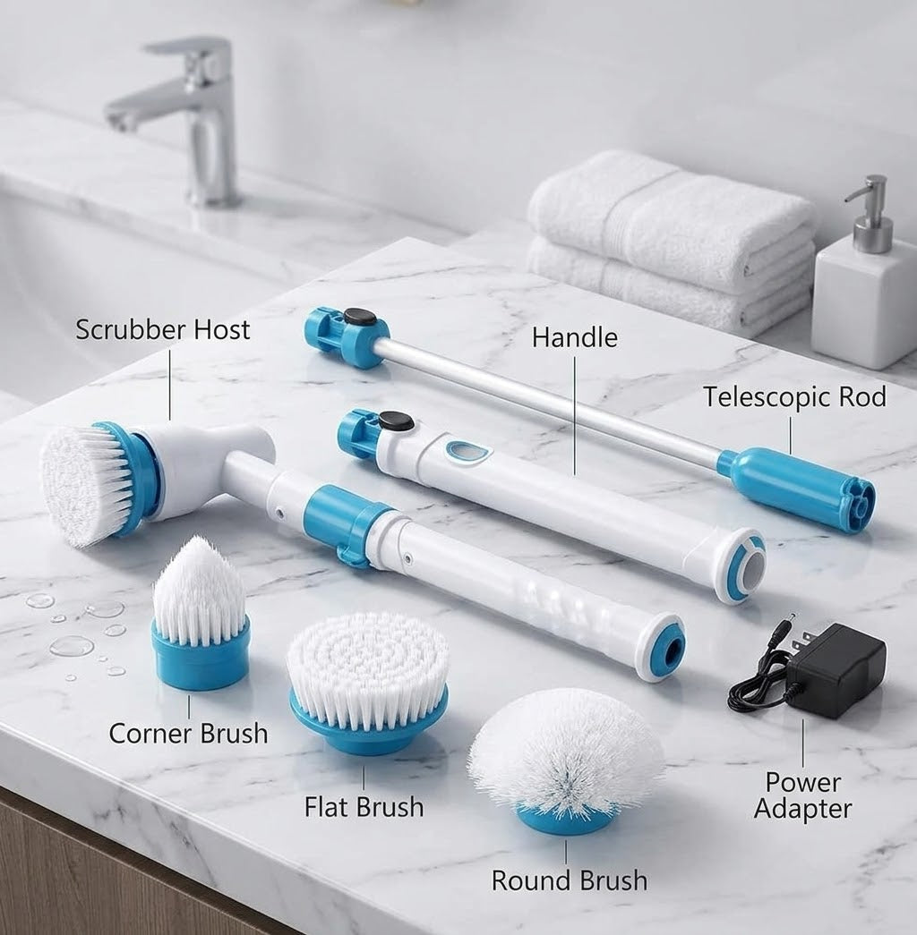 Brosse de Nettoyage Électrique
