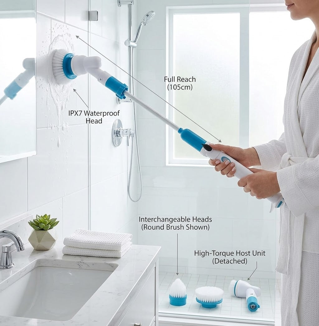 Brosse de Nettoyage Électrique
